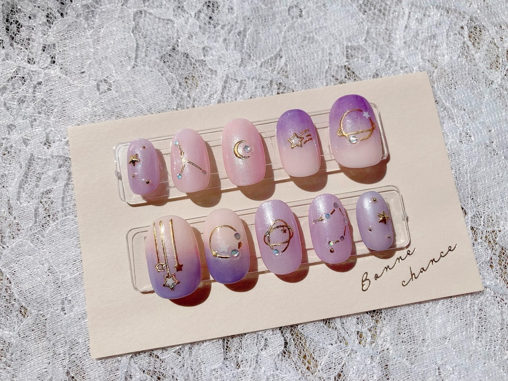 ゆめかわネイルチップ