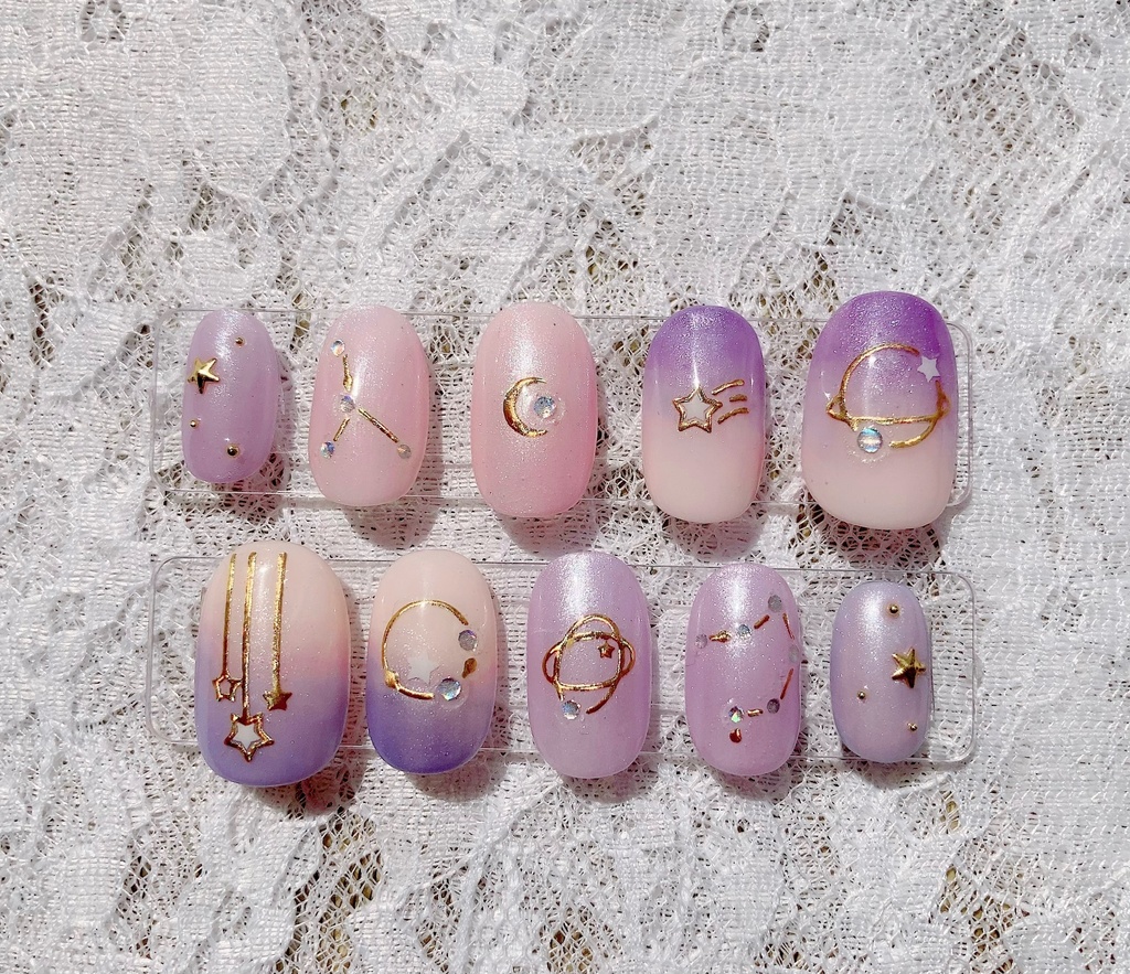 ゆめかわネイルチップ