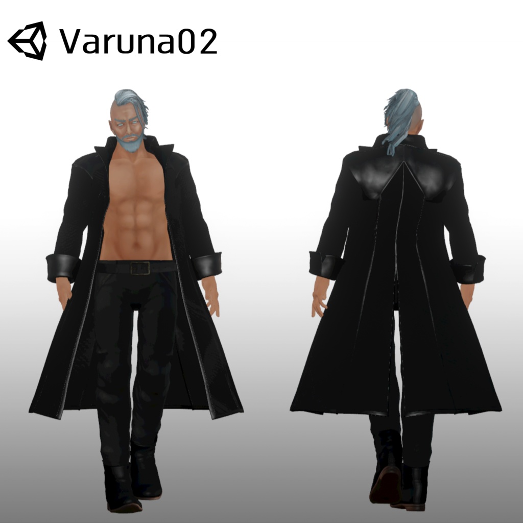 【VRChat対応3Dモデル】 Varuna『ヴァルナ』