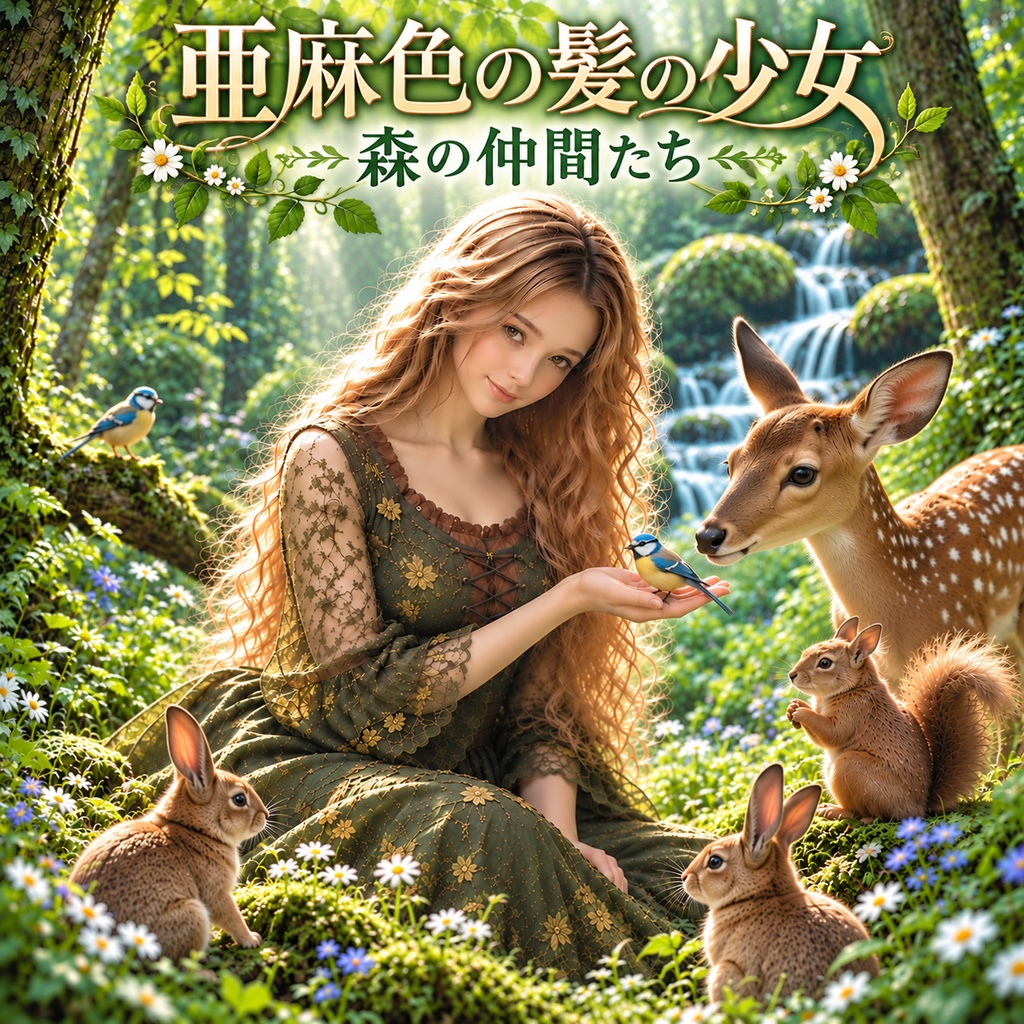 亜麻色の髪の少女 ― 森の仲間たち