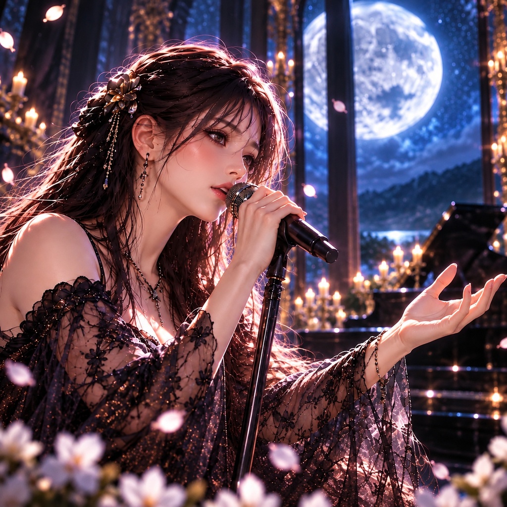 月の涙 ― 美音(Mio)|幻想音楽物語
