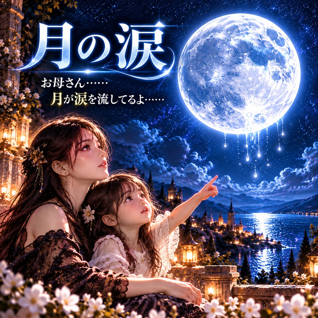 月の涙 ― 美音（Mio）｜幻想音楽物語