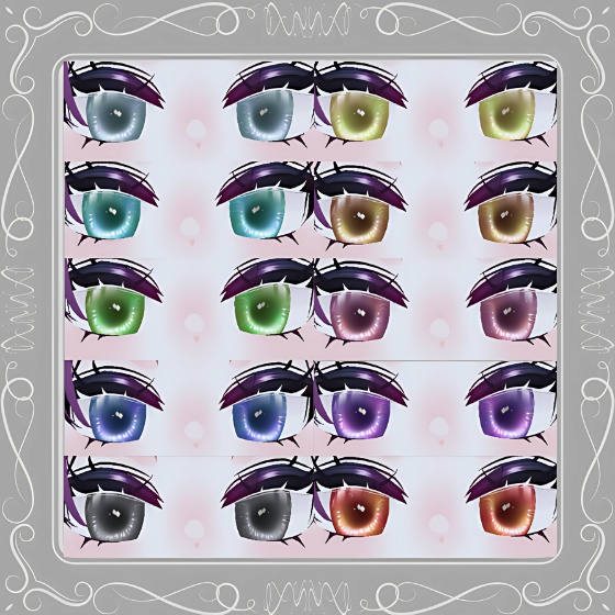 【路地裏のネオ】CrystalEyes Texture