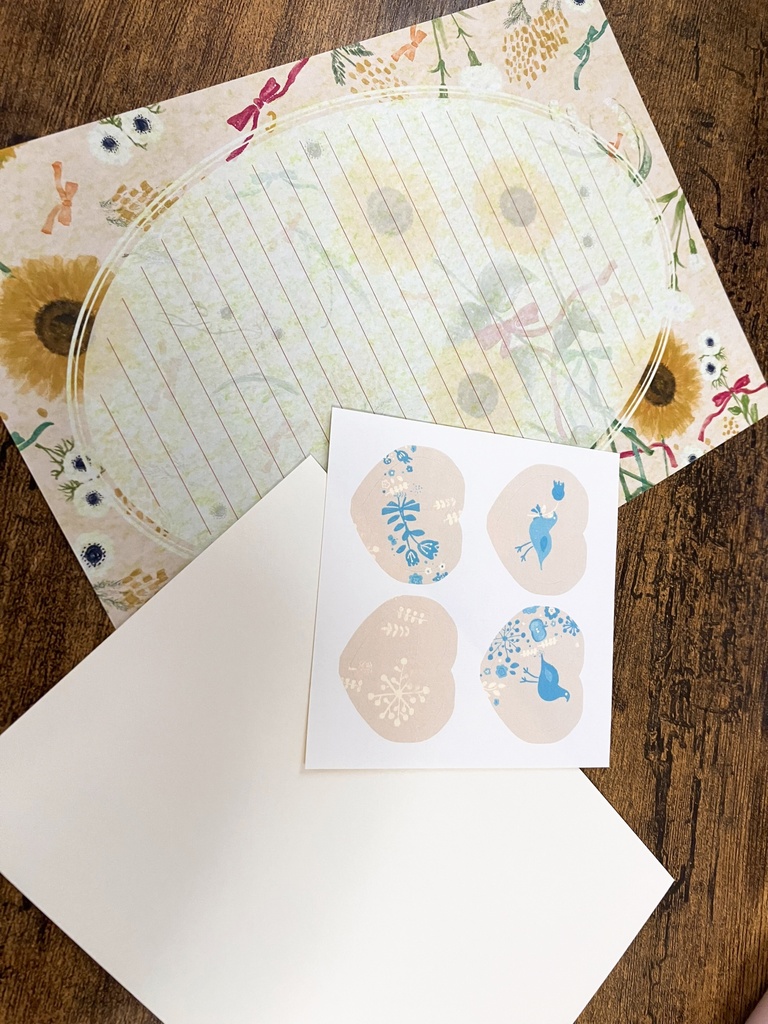 🌸季節のレターセット 三種類🌸