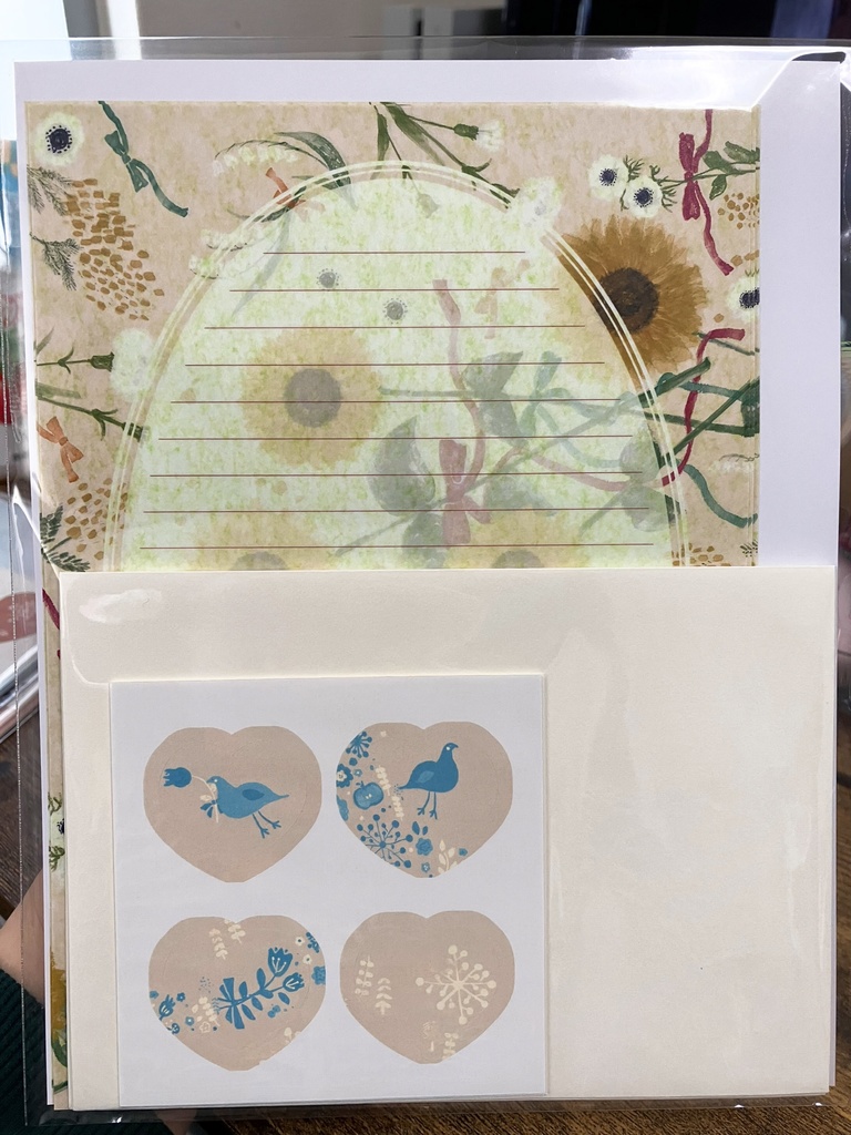 🌸季節のレターセット 三種類🌸