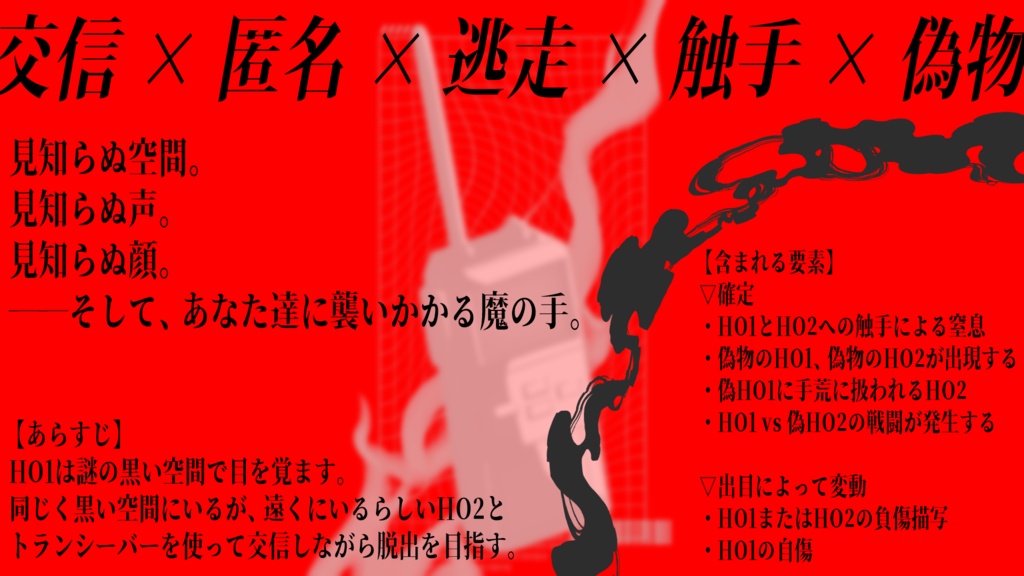 【CoC6 / 無料 / KPレス】UNNAMED SIGNAL : abyss;