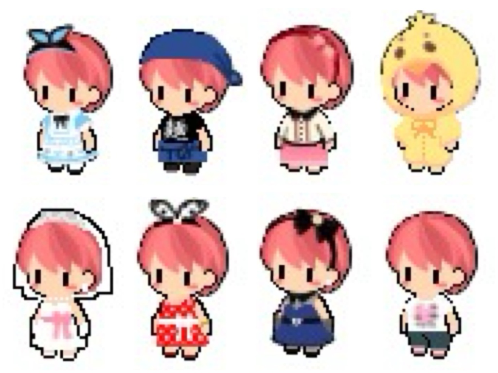 ピクリエ用アバター（ときレス）
