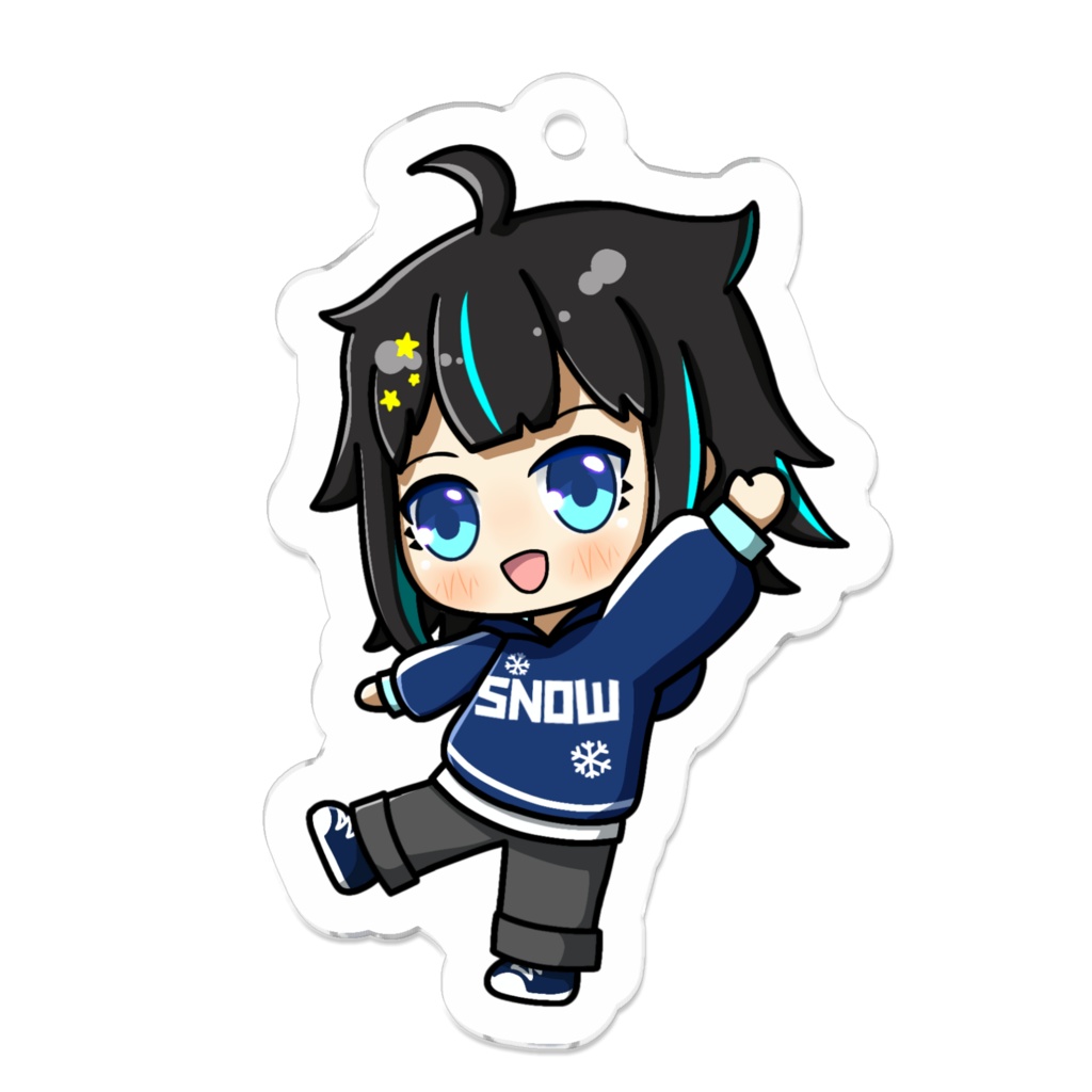 スノーちゃんアクキー