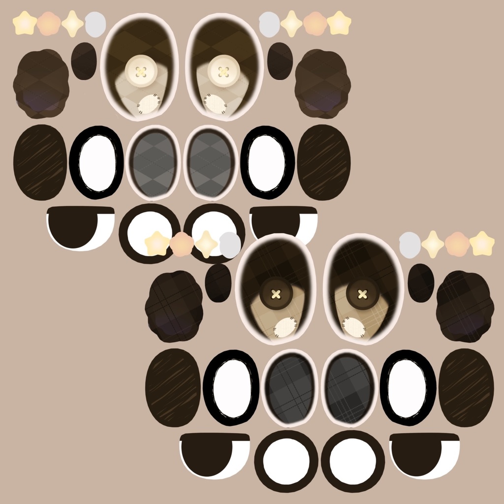 【無料 / Free】Doll EyeTexture【#キプフェル Kipfel】