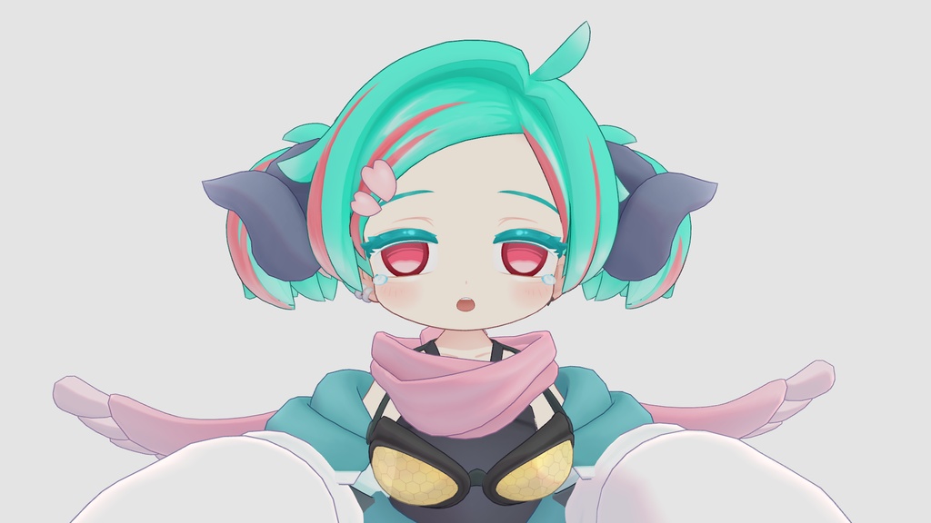 【無料/Free】イオ・ドラゴニュート専用 表情6種セット