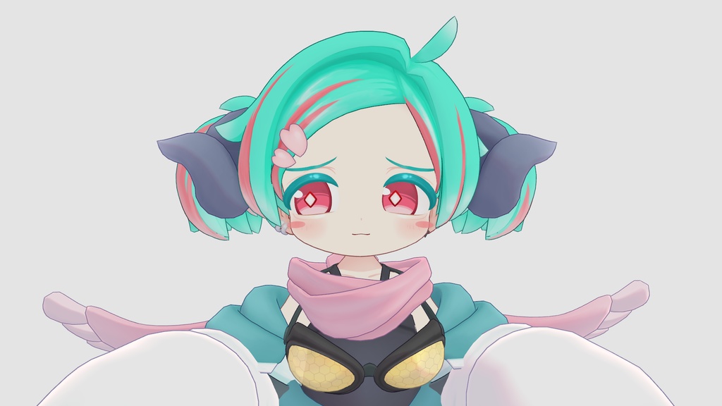 【無料/Free】イオ・ドラゴニュート専用 表情6種セット