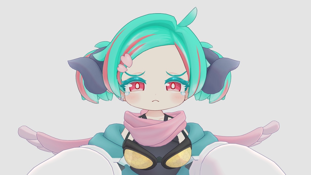 【無料/Free】イオ・ドラゴニュート専用 表情6種セット