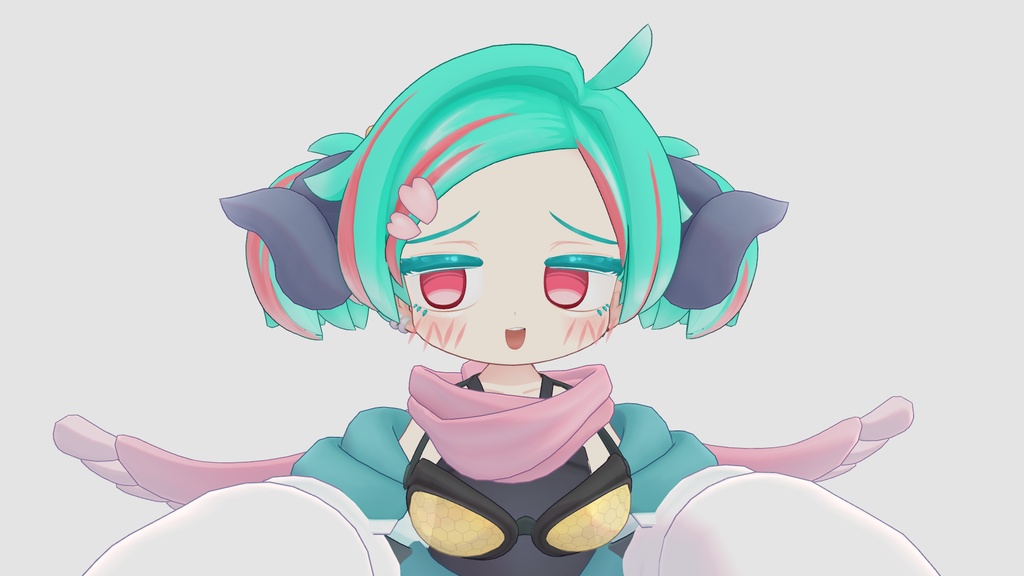 【無料/Free】イオ・ドラゴニュート専用 表情6種セット