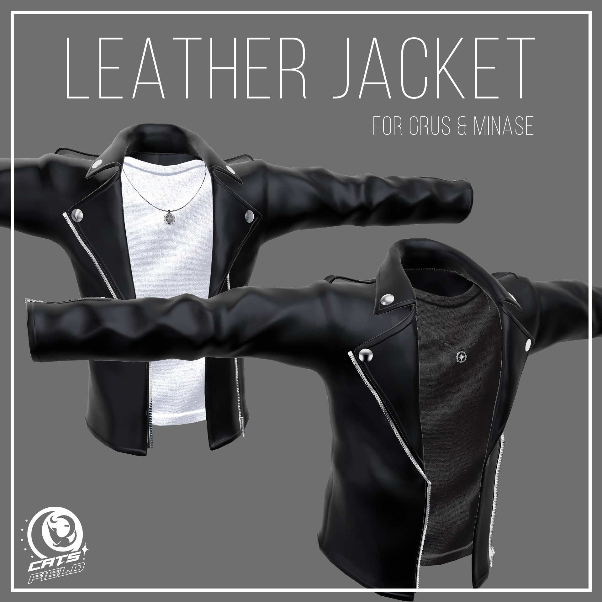 Grus & Minase Leather Jacket