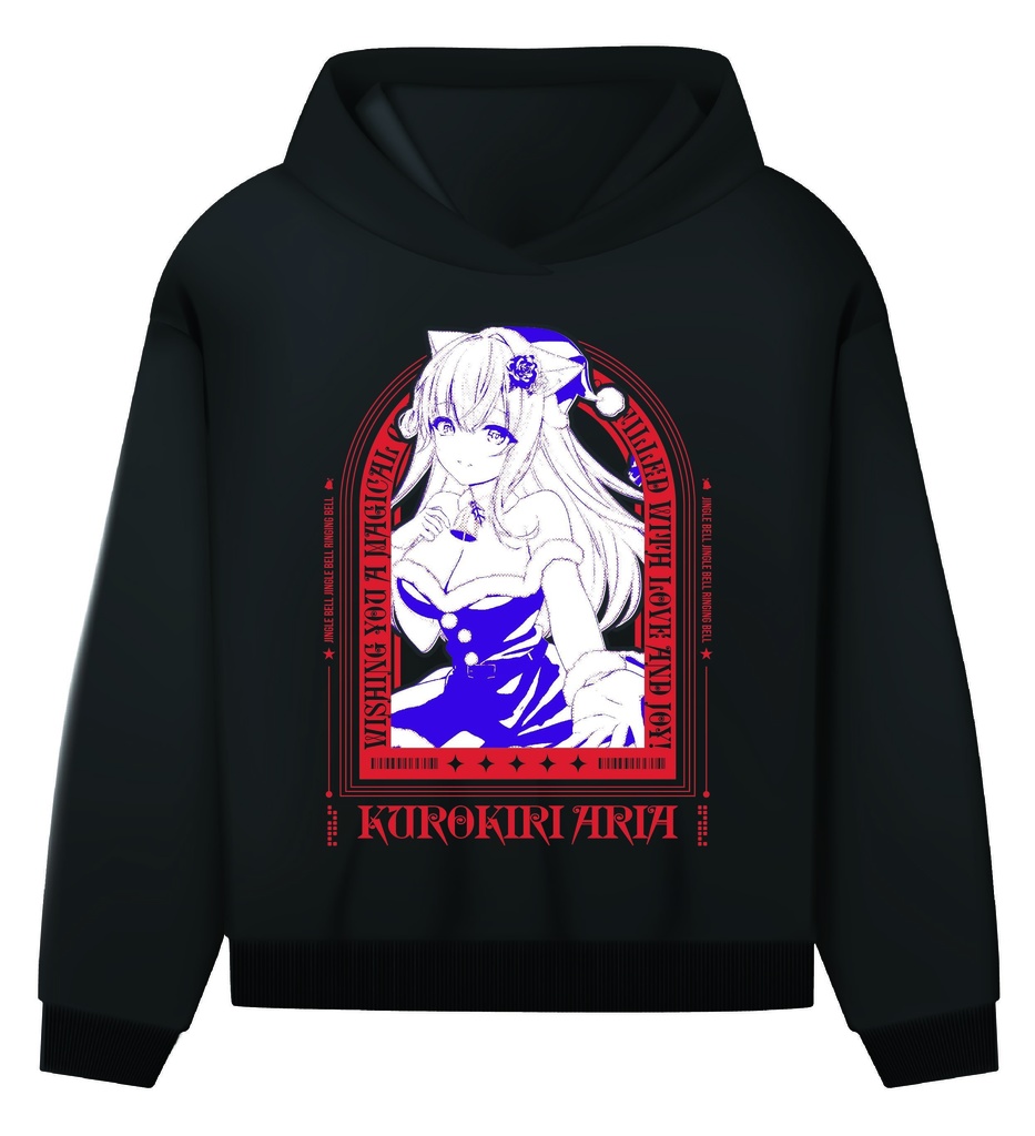 黒桐アリアVGFFin渋谷2512パーカー