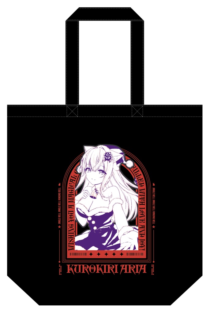 黒桐アリアVGFFin渋谷2512トートバッグ