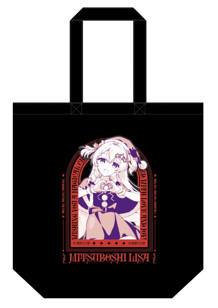 三ツ星リサVGFFin渋谷2512トートバッグ