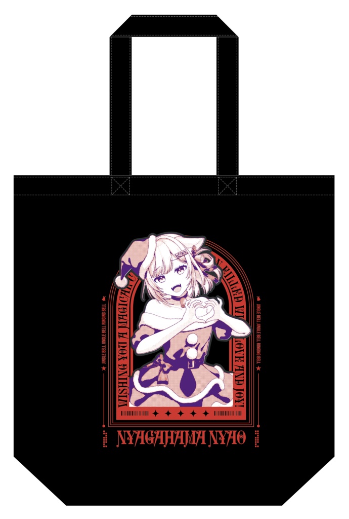 猫ヶ濱にゃおVGFFin渋谷2512トートバッグ