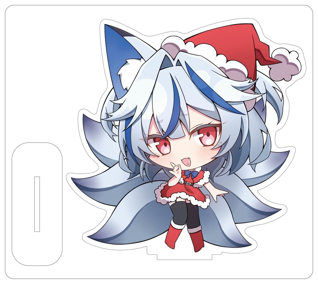 天狐てんVGFFin渋谷2512アクリルグッズ&クリスマスカードセット