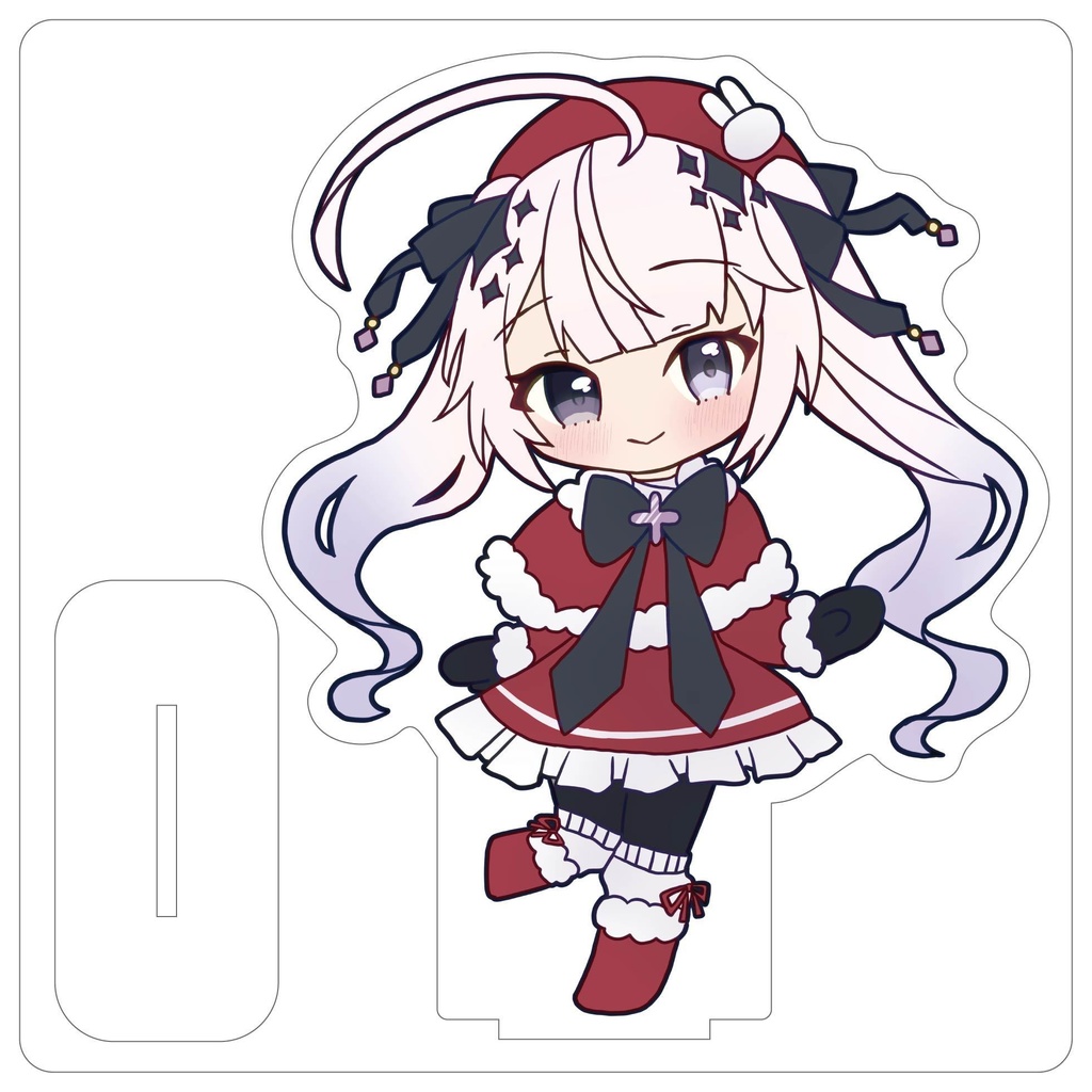 眠井さつきVGFFin渋谷2512アクリルグッズ&クリスマスカードセット