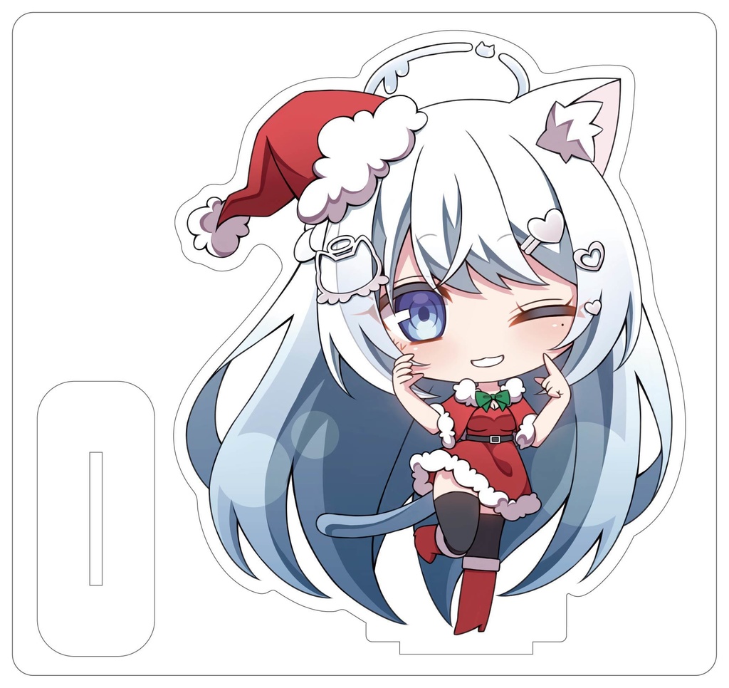 猫音うゆVGFFin渋谷2512アクリルグッズ&クリスマスカードセット