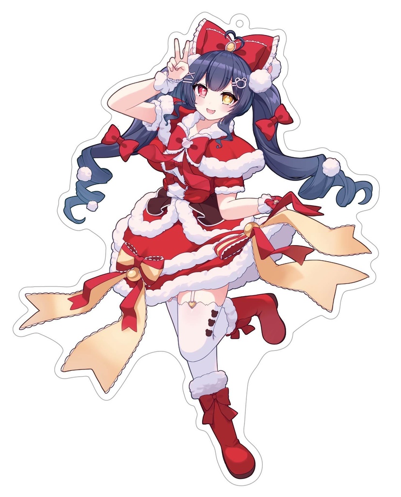 恋兎ましろVGFFin渋谷2512アクリルグッズ&クリスマスカードセット