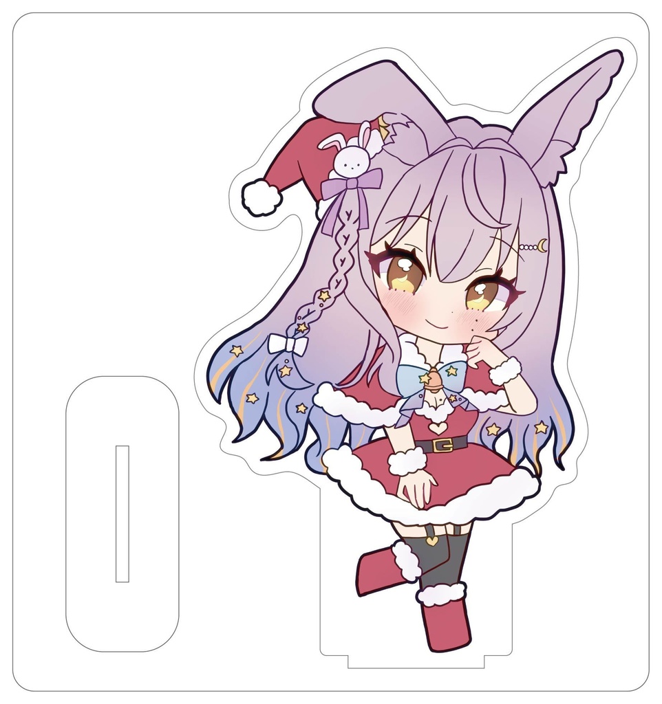 甘夜かしぃVGFFin渋谷2512アクリルグッズ&クリスマスカードセット