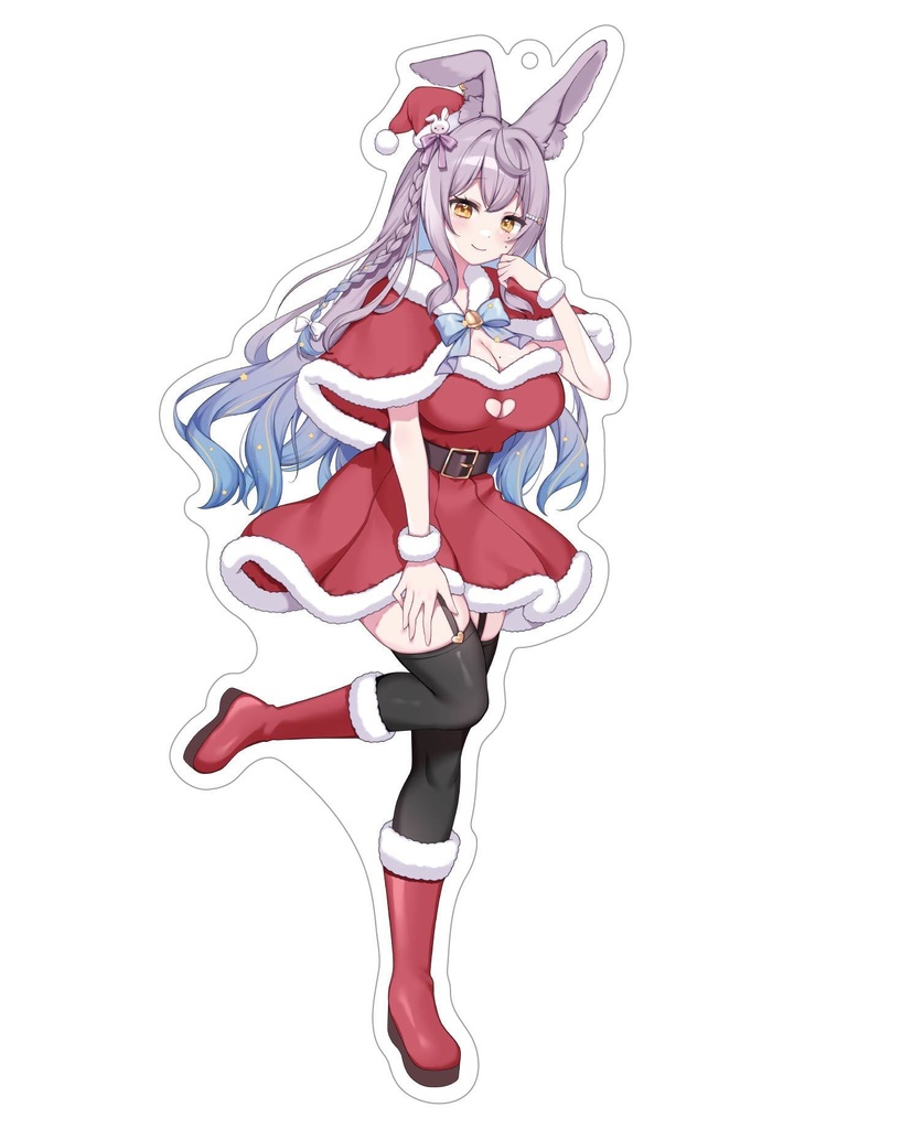 甘夜かしぃVGFFin渋谷2512アクリルグッズ&クリスマスカードセット