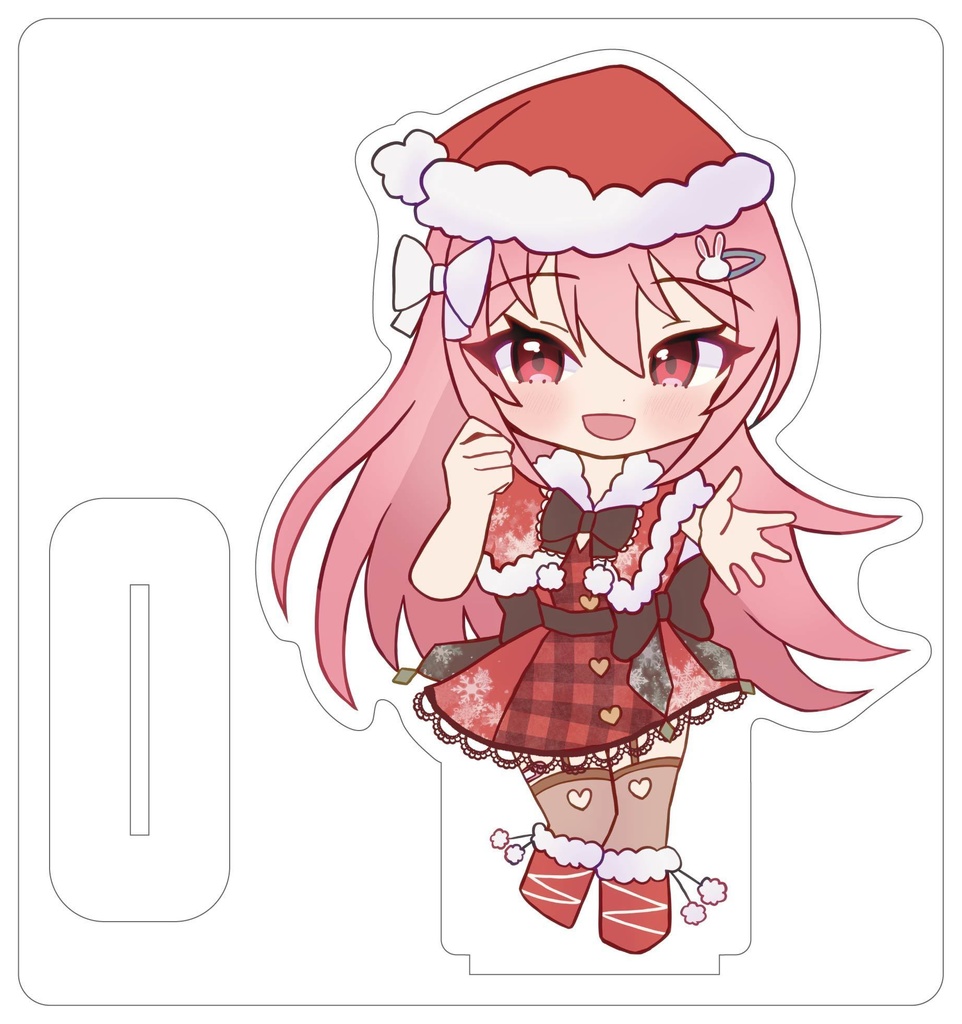 卯月ロナVGFFin渋谷2512アクリルグッズ&クリスマスカードセット