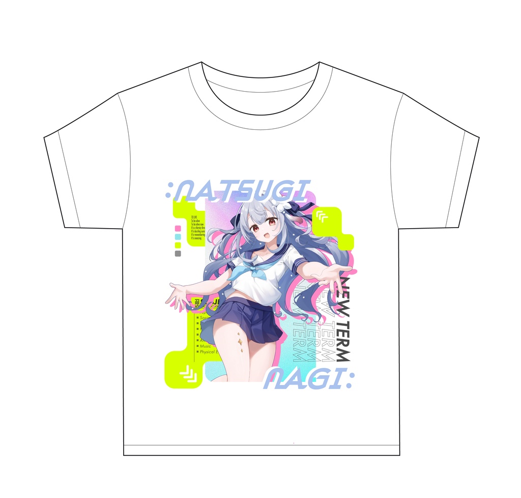 懐祁凪VGFF2604Tシャツ
