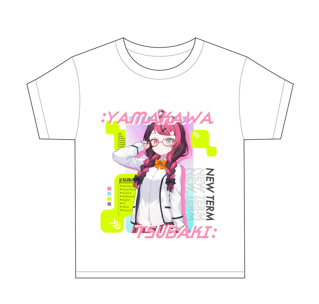山河椿VGFF2604Tシャツ