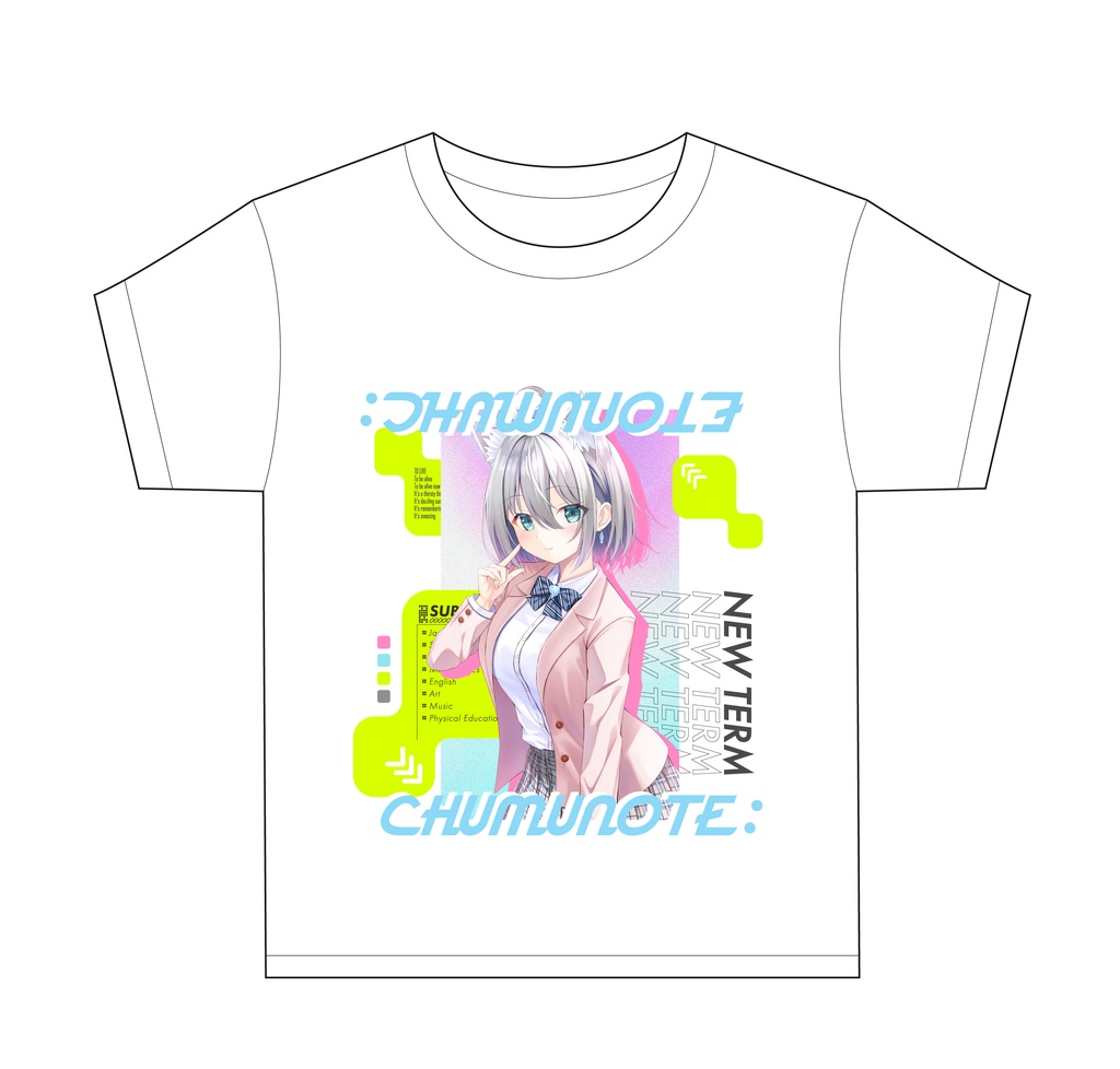 ChumuNoteVGFF2604Tシャツ