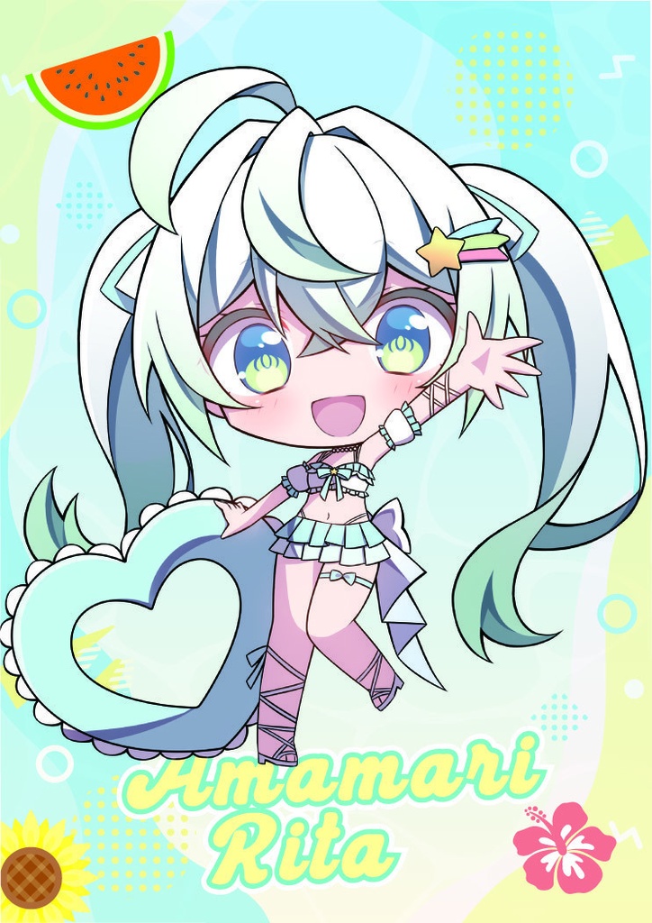 天々莉りたVGFF2608グッズ