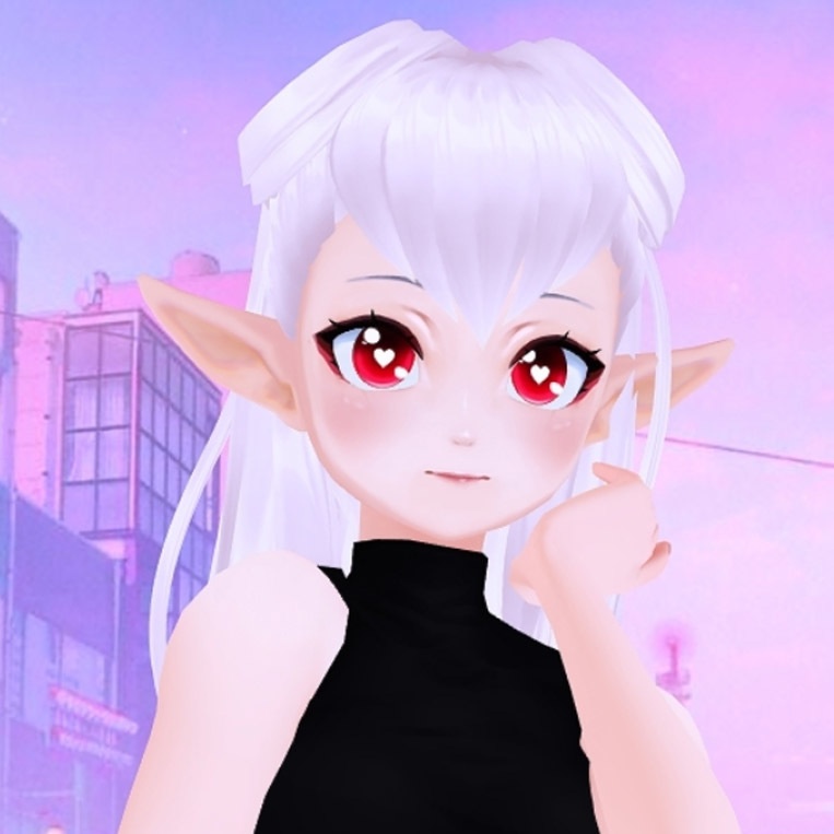 Long hair with spacebuns preset for VROID inspo Evelynn KDA All out [BETA]