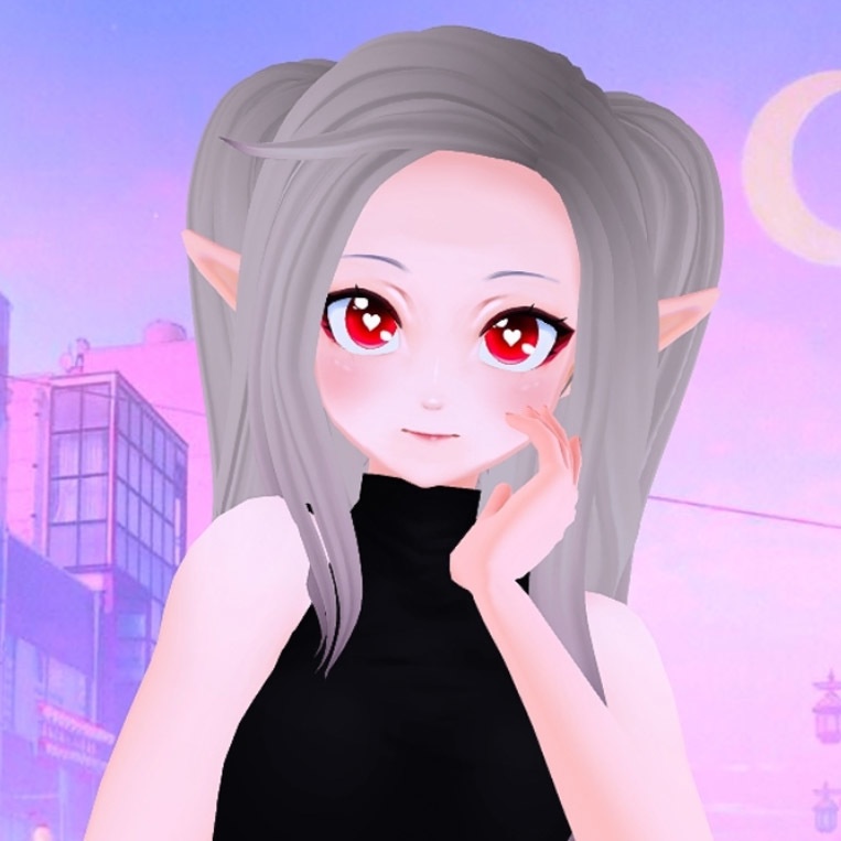 Double Ponytail hair preset for VROID [BETA]