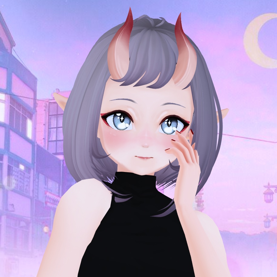 Demon Girl Vroid Model VRM and VROID File! [BETA]