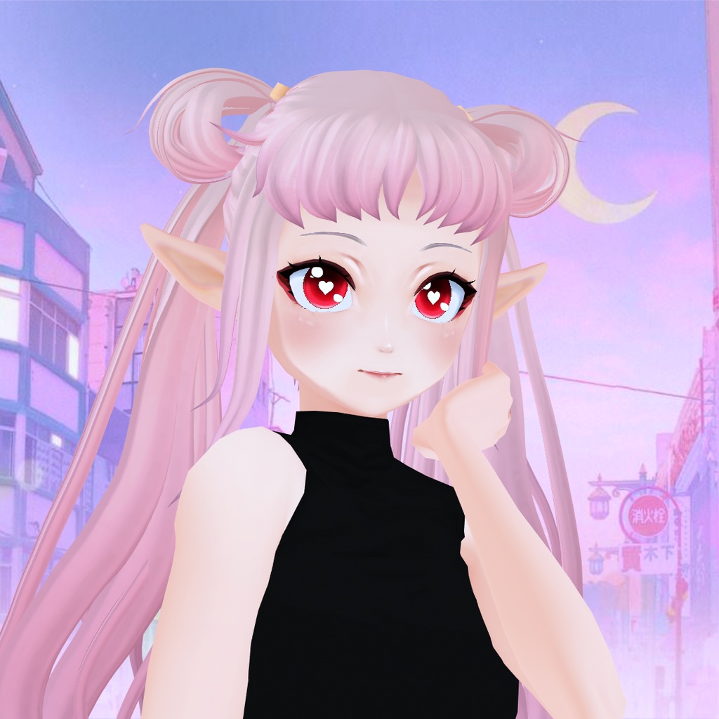 Sailor moon Inspired Hair preset for VROID! [BETA]