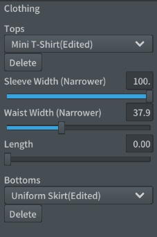 Sailor School uniform textures for VROID