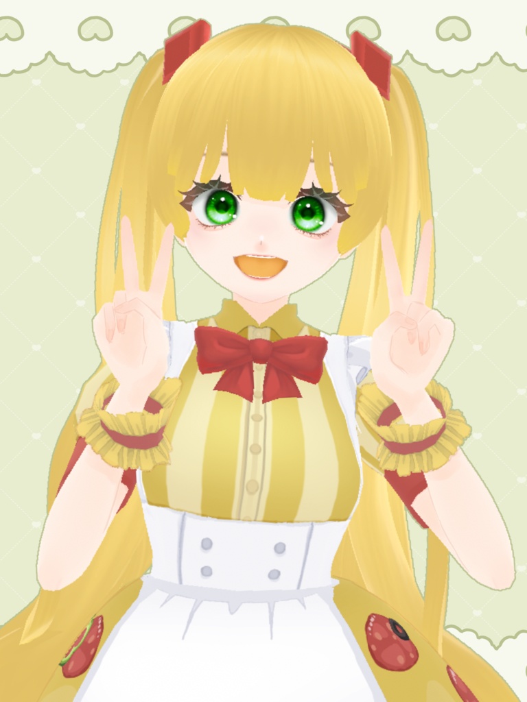 オリジナル3Dモデル「ぺぱろにチャン」