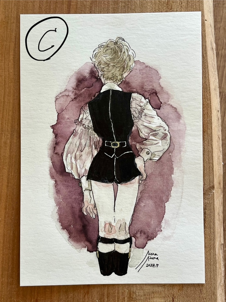 フレームレス原画