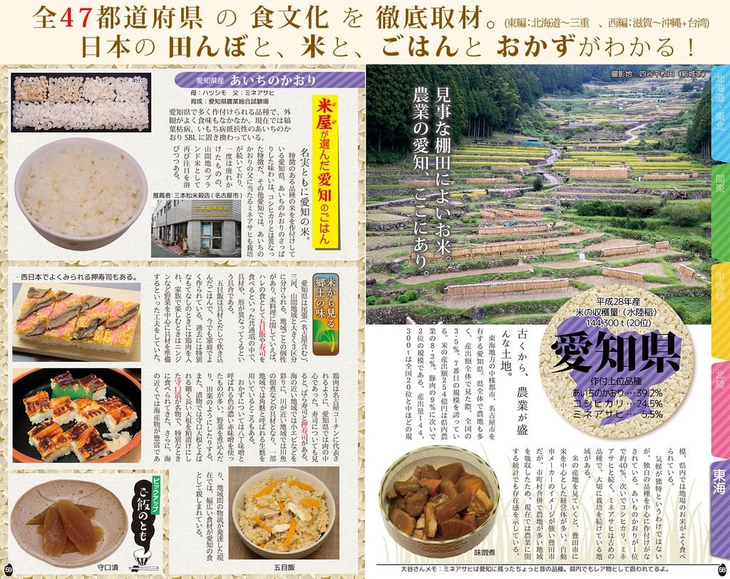 C93新刊 日本の米 私たちのごはん・東