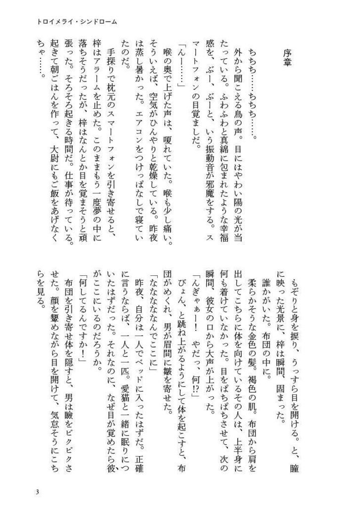 トロイメライ・シンドローム