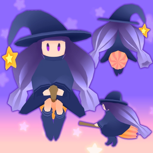 VRMモデル「ほうきちゃん」