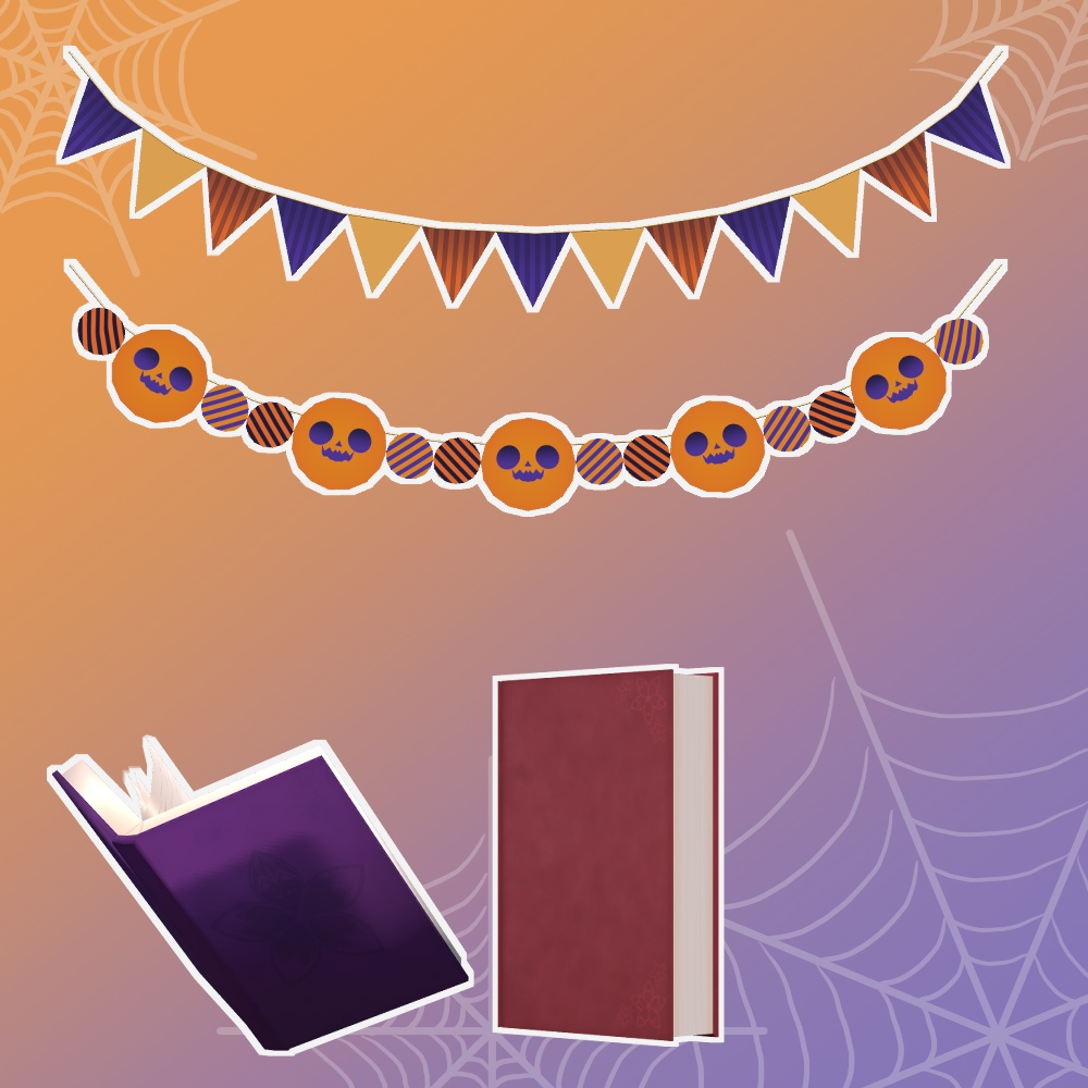 ハロウィン小物セット【unitypackage形式】