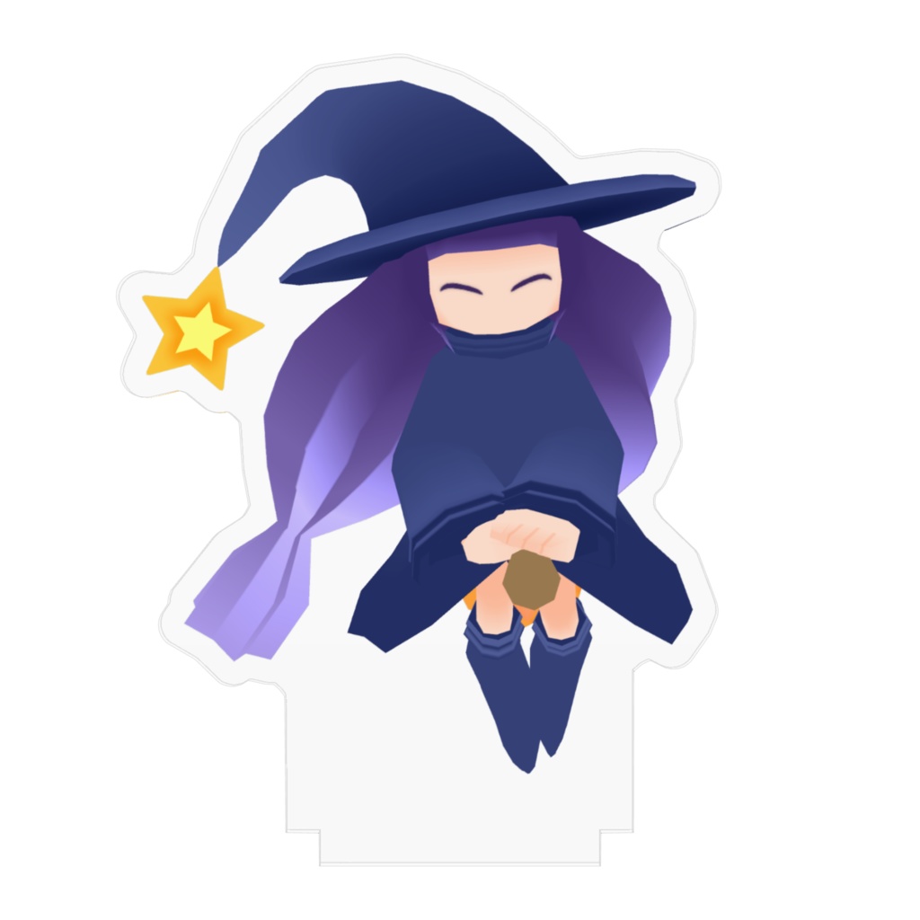 ほうきちゃんアクリルスタンド