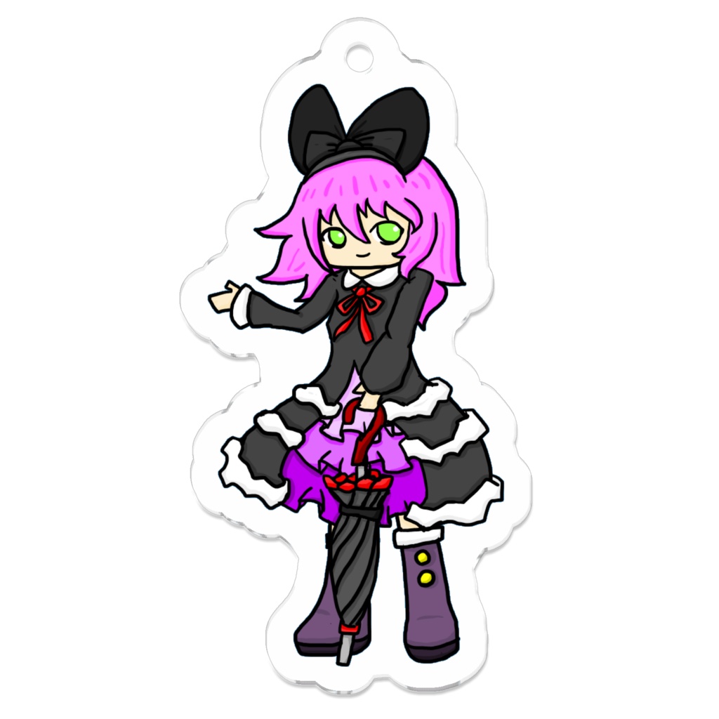 アクリルキーホルダー（Fend）