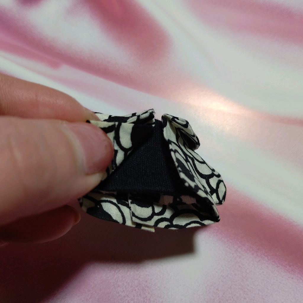 重ね着風襟シャツ