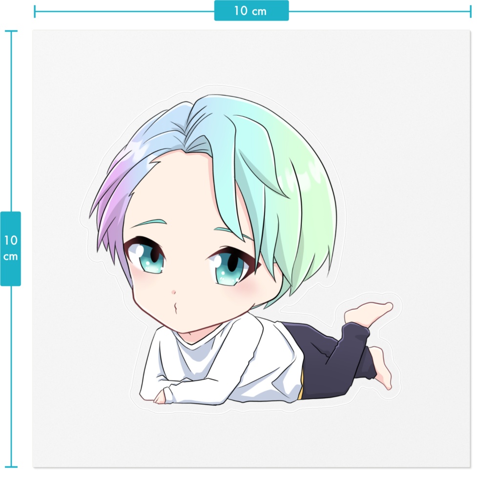 いつも一緒てるくんステッカー