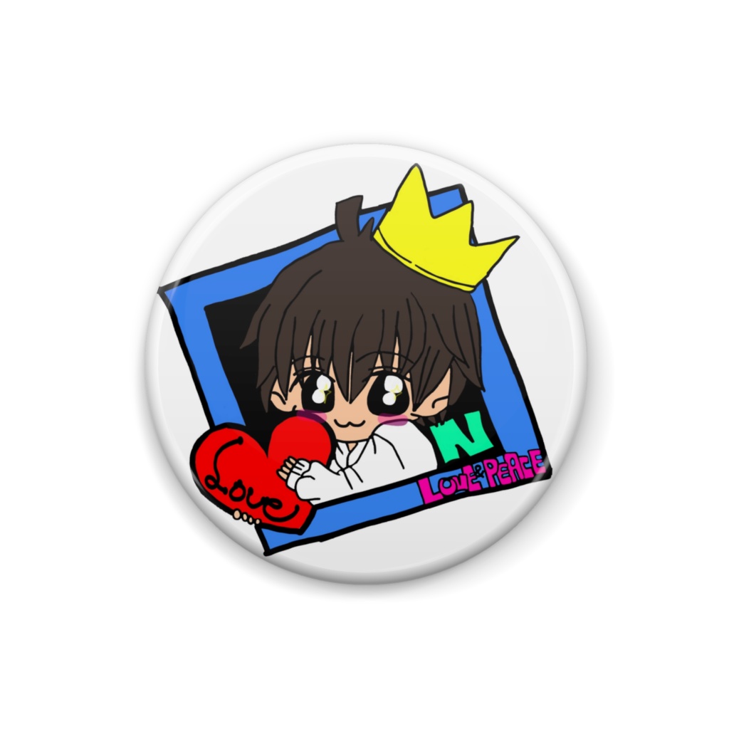 【海野ナオヒト】アイコン缶バッチ
