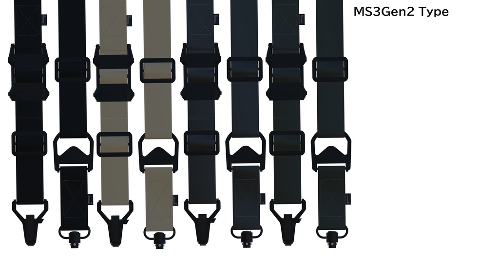 【汎用】MAGPUL Sling kit 【MS1・MS3・MS3Gen2・MS4】Type